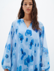InWear - DesdraIW Short Dress - sukienki koszulowe - blue poetic flower - 2