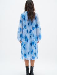 InWear - DesdraIW Short Dress - sukienki koszulowe - blue poetic flower - 4