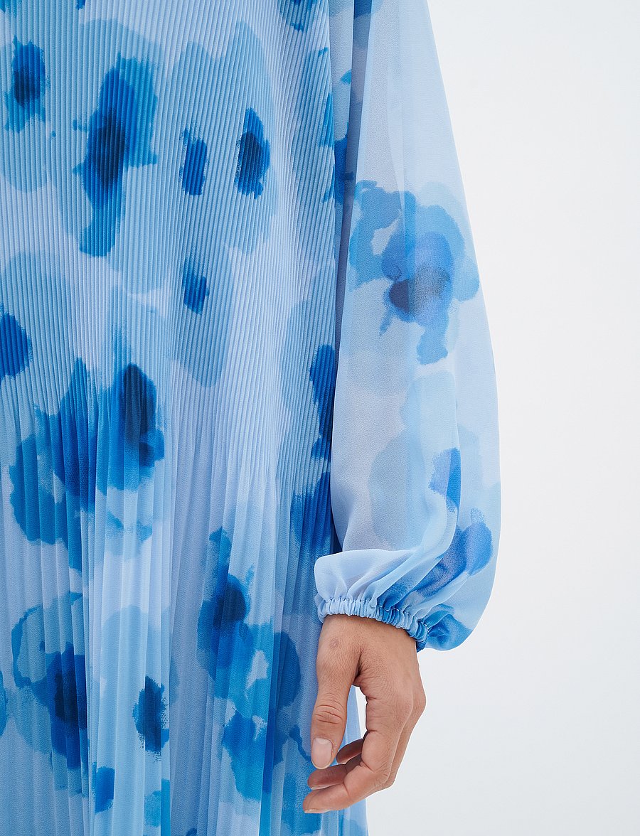 InWear - DesdraIW Short Dress - hemdkleider - blue poetic flower - 5