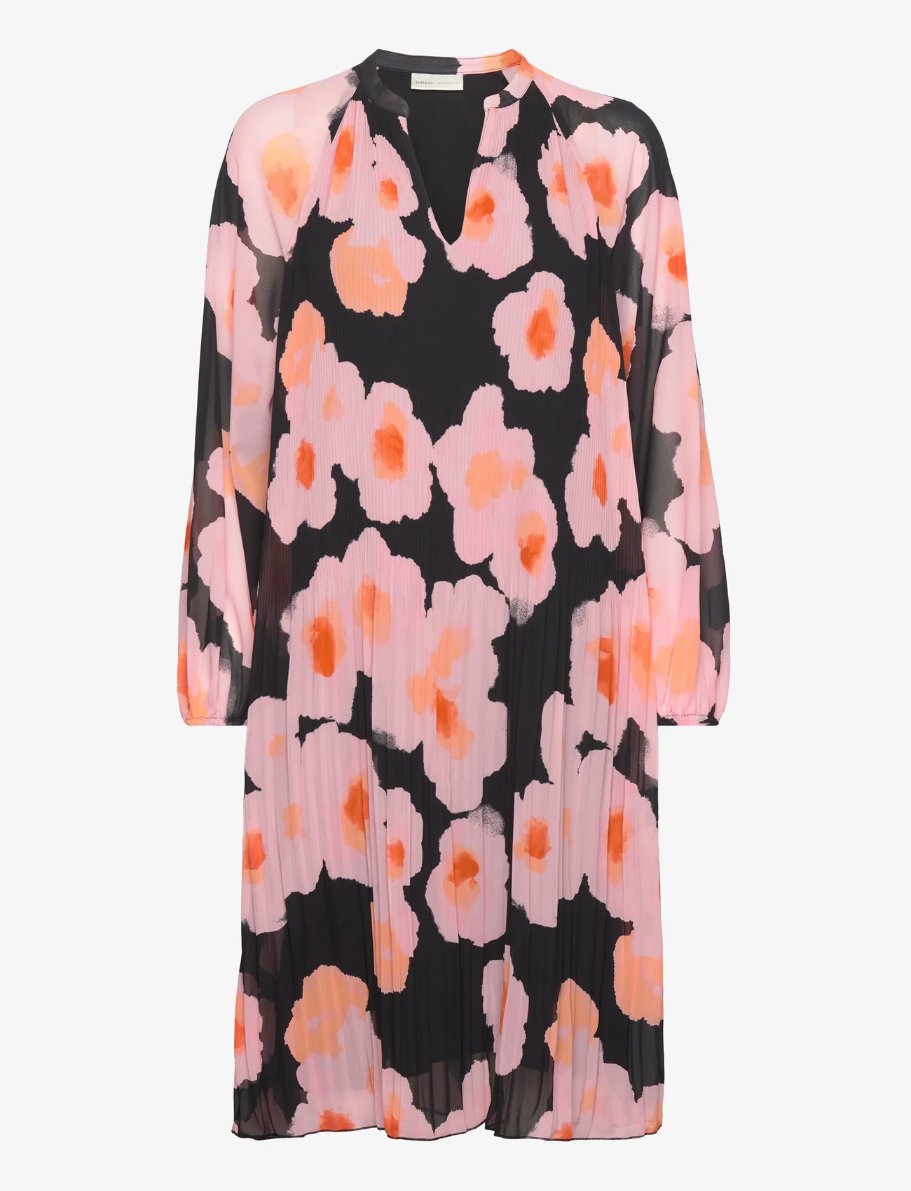 InWear - DesdraIW Short Dress - sukienki koszulowe - pink poetic flower - 0