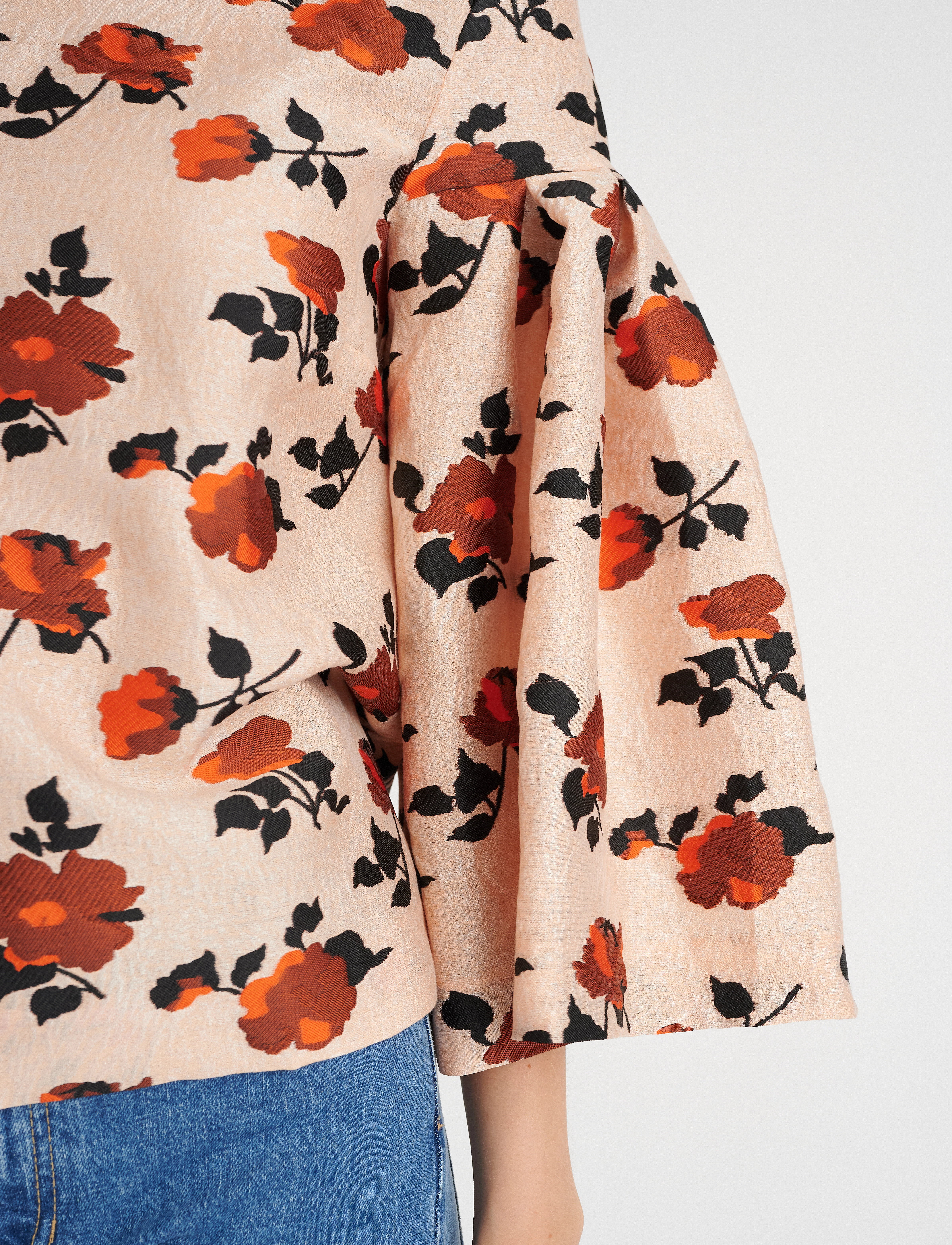 InWear - DolieIW Blouse - long sleeved blouses - cantaloupe - 5