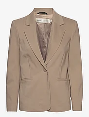 InWear - ZellaIW Classic Short Blazer - festtøj til outletpriser - mocha grey - 0