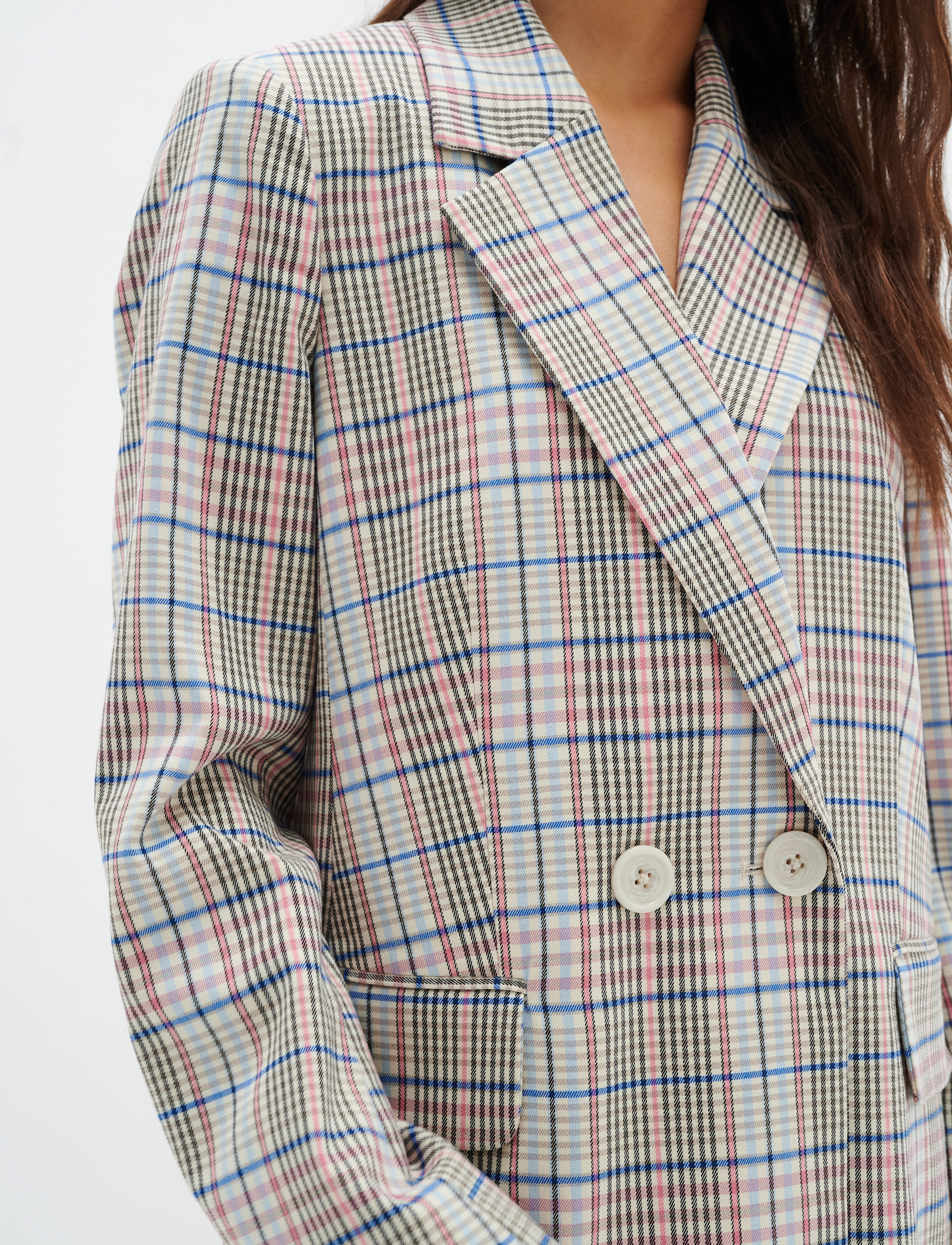 InWear - KianIW Blazer - dobbeltradede blazere - multi colour - 5