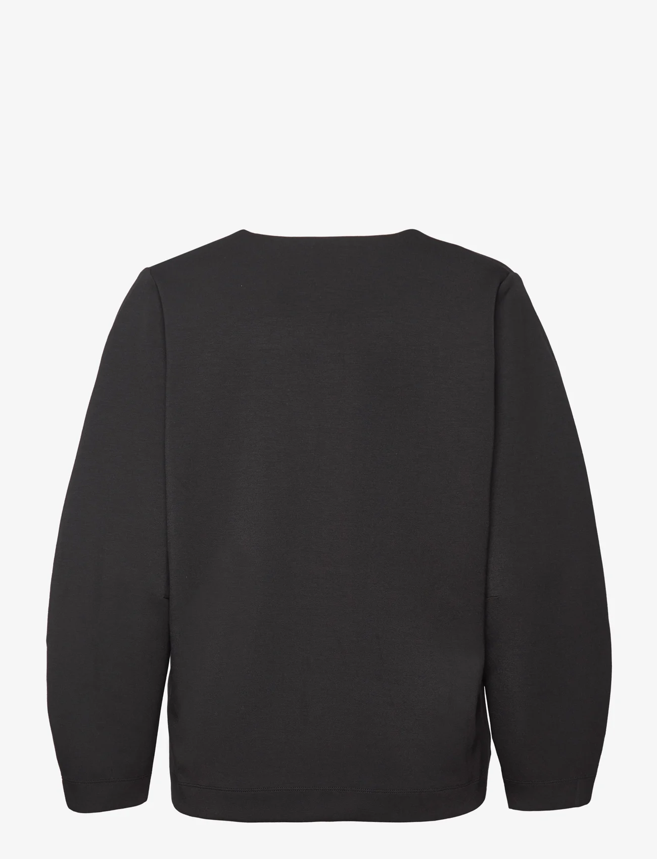 InWear - ZoeIW Blouse - long-sleeved blouses - black - 1