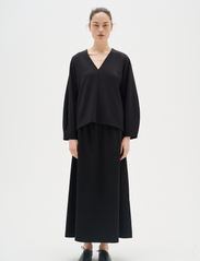 InWear - ZoeIW Blouse - long-sleeved blouses - black - 2