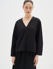 InWear - ZoeIW Blouse - long-sleeved blouses - black - 5