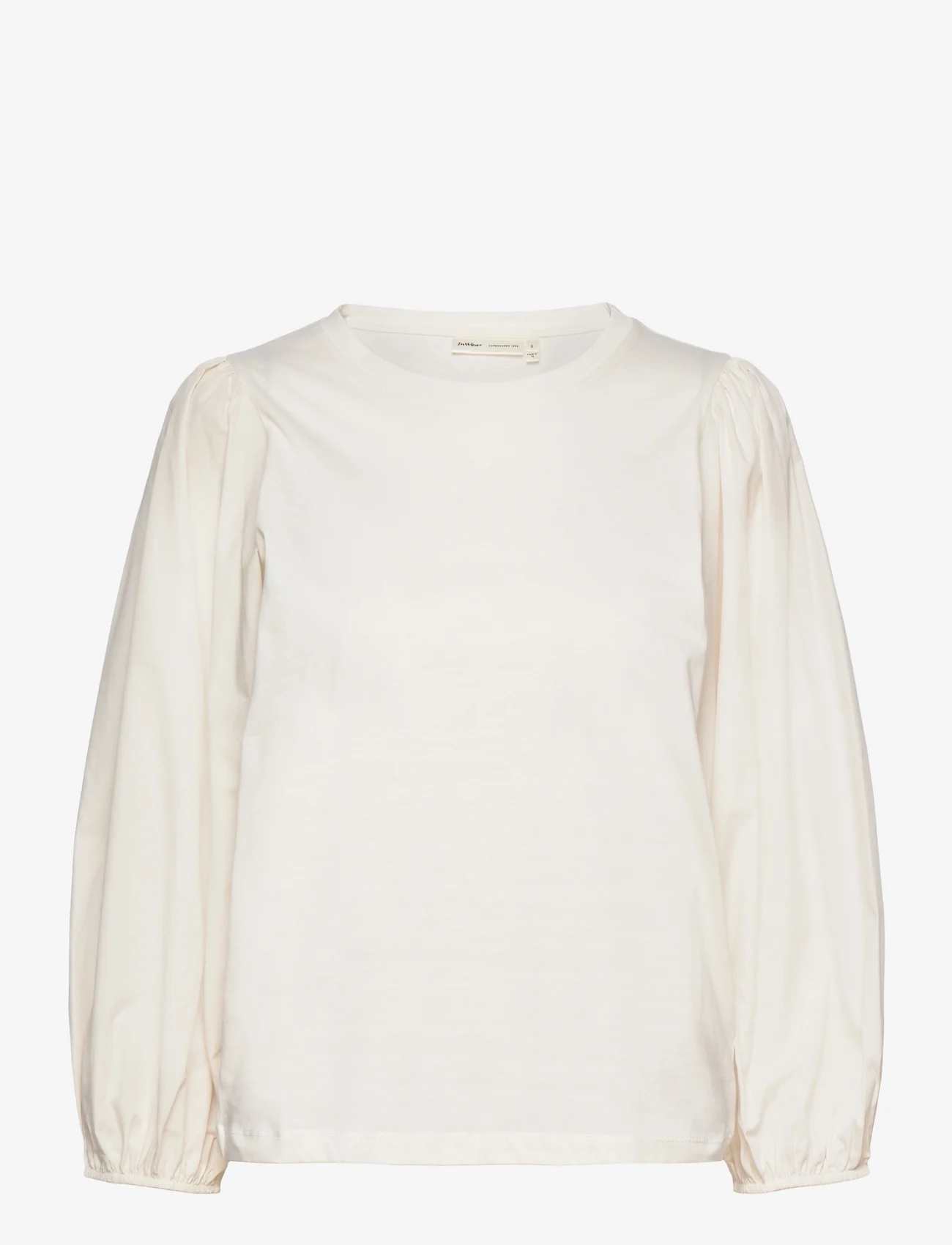 InWear - ZummeIW Blouse LS - long-sleeved blouses - whisper white - 0