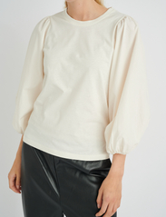 InWear - ZummeIW Blouse LS - long-sleeved blouses - whisper white - 6