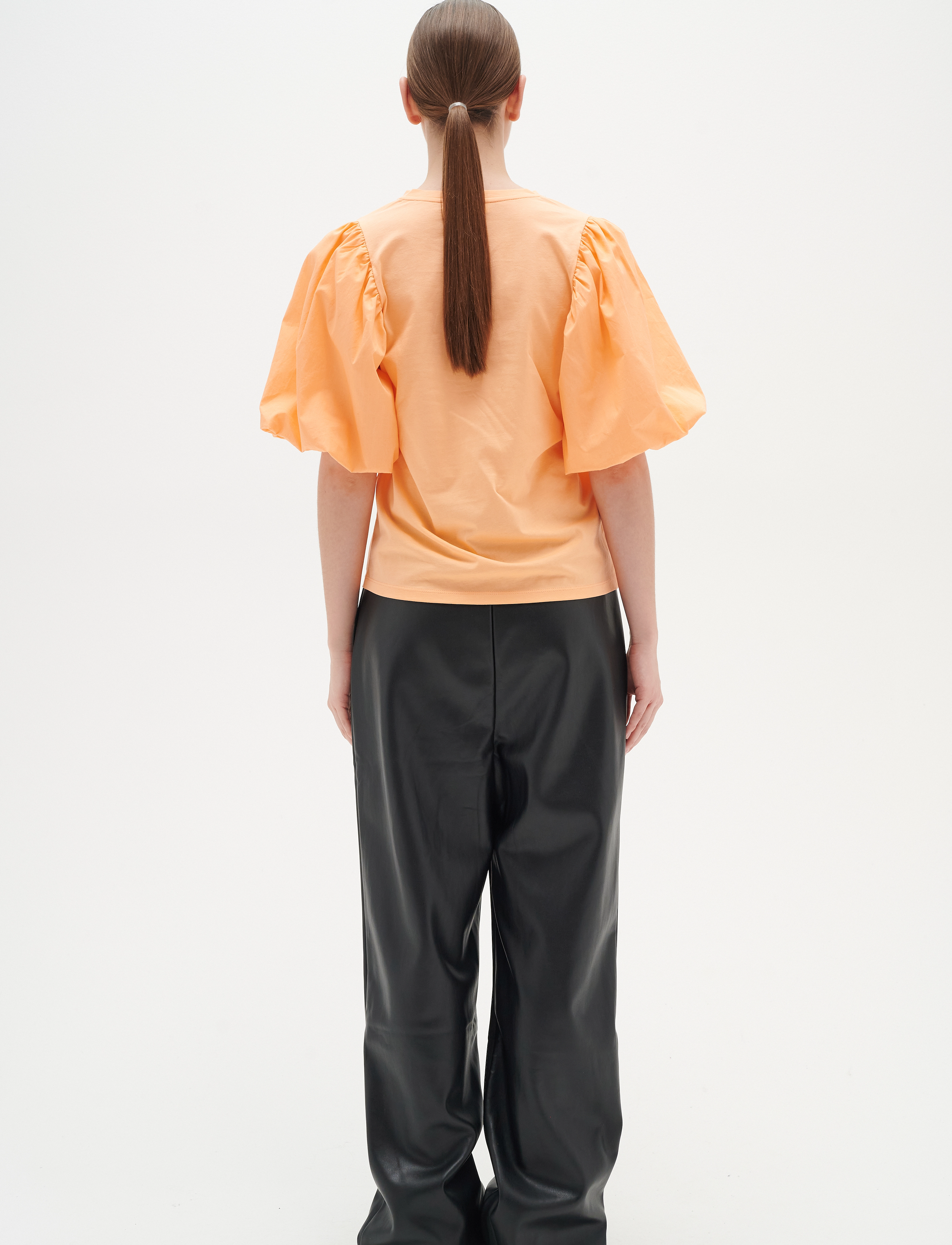 InWear - UmeIW V-neck - lühikeste varrukatega pluusid - cantaloupe - 4
