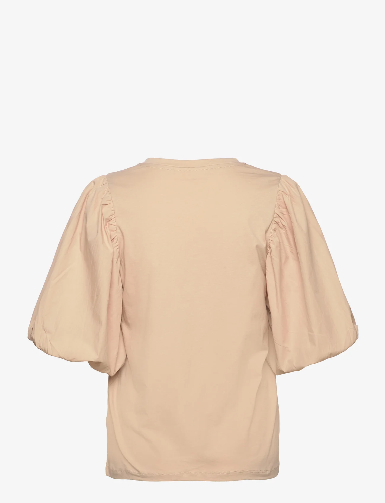 InWear - UmeIW V-neck - short-sleeved blouses - cement - 1