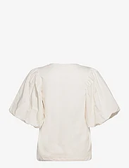 InWear - UmeIW V-neck - short-sleeved blouses - whisper white - 1