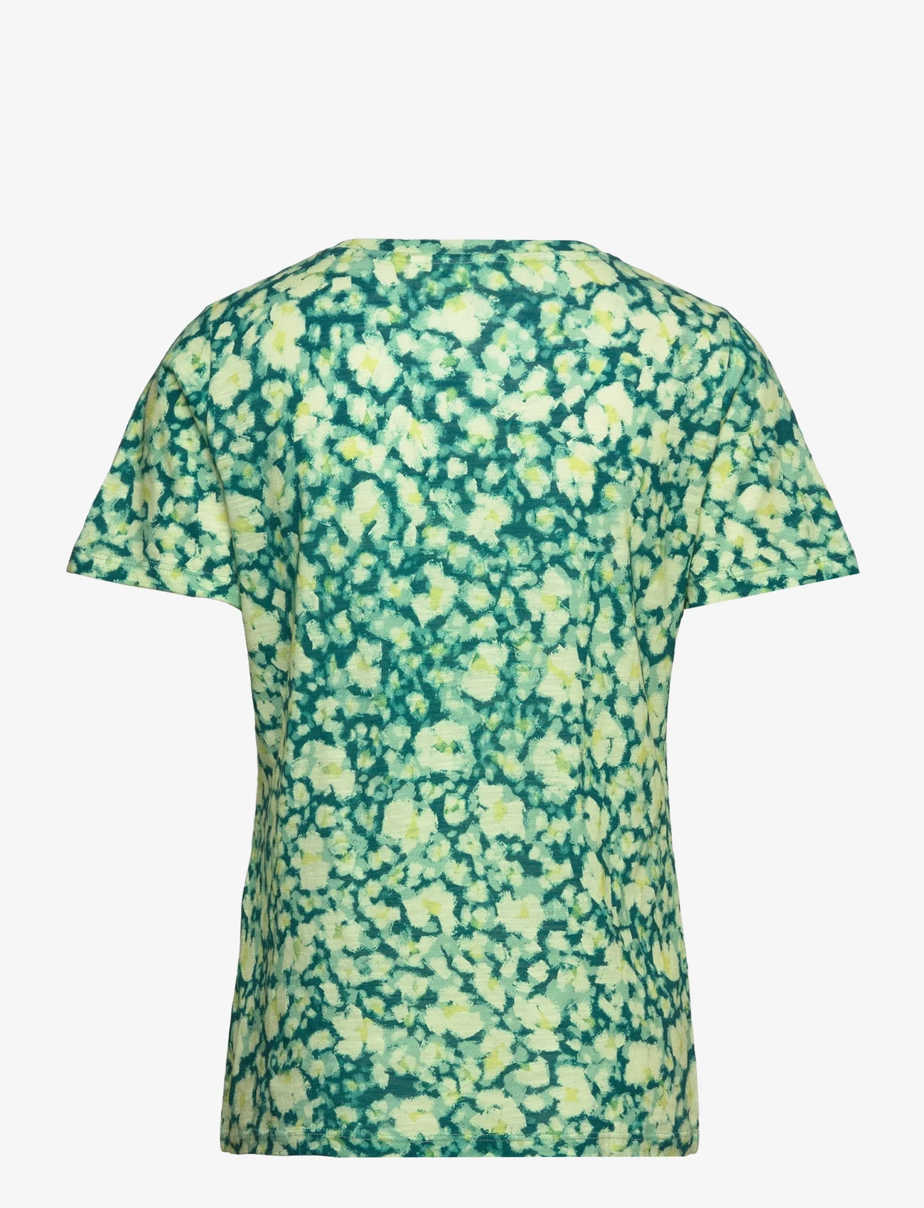 InWear - AlmaIW Print Tshirt - laveste priser - green painted flower - 1