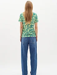 InWear - AlmaIW Print Tshirt - lowest prices - green painted flower - 4