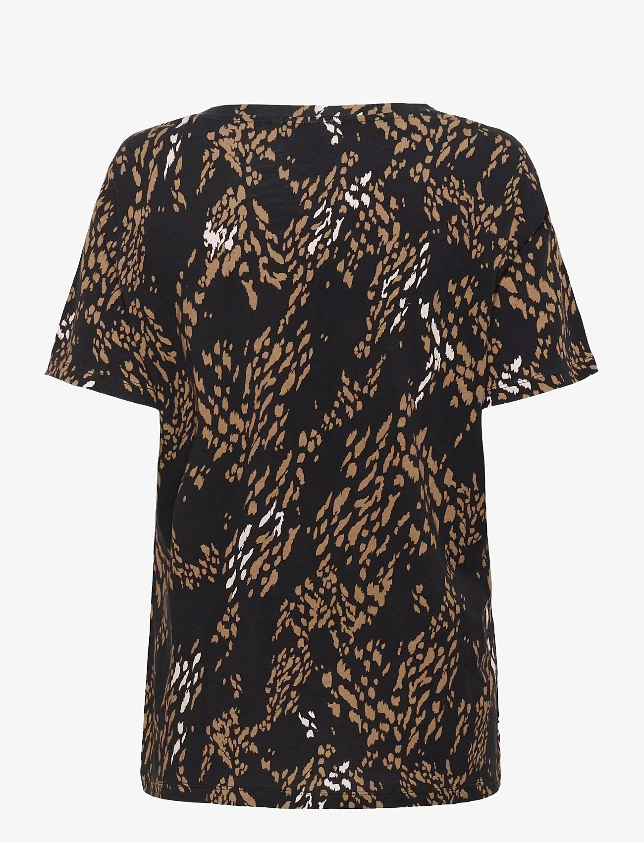 InWear - ALMAIW PRINT TSHIRT - t-shirts - leonora black - 2