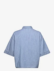 InWear - OceaneIW Shirt - kortermede skjorter - light blue denim - 1
