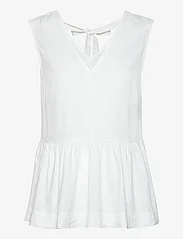 InWear - OdetteIW Top - sleeveless blouses - pure white - 0