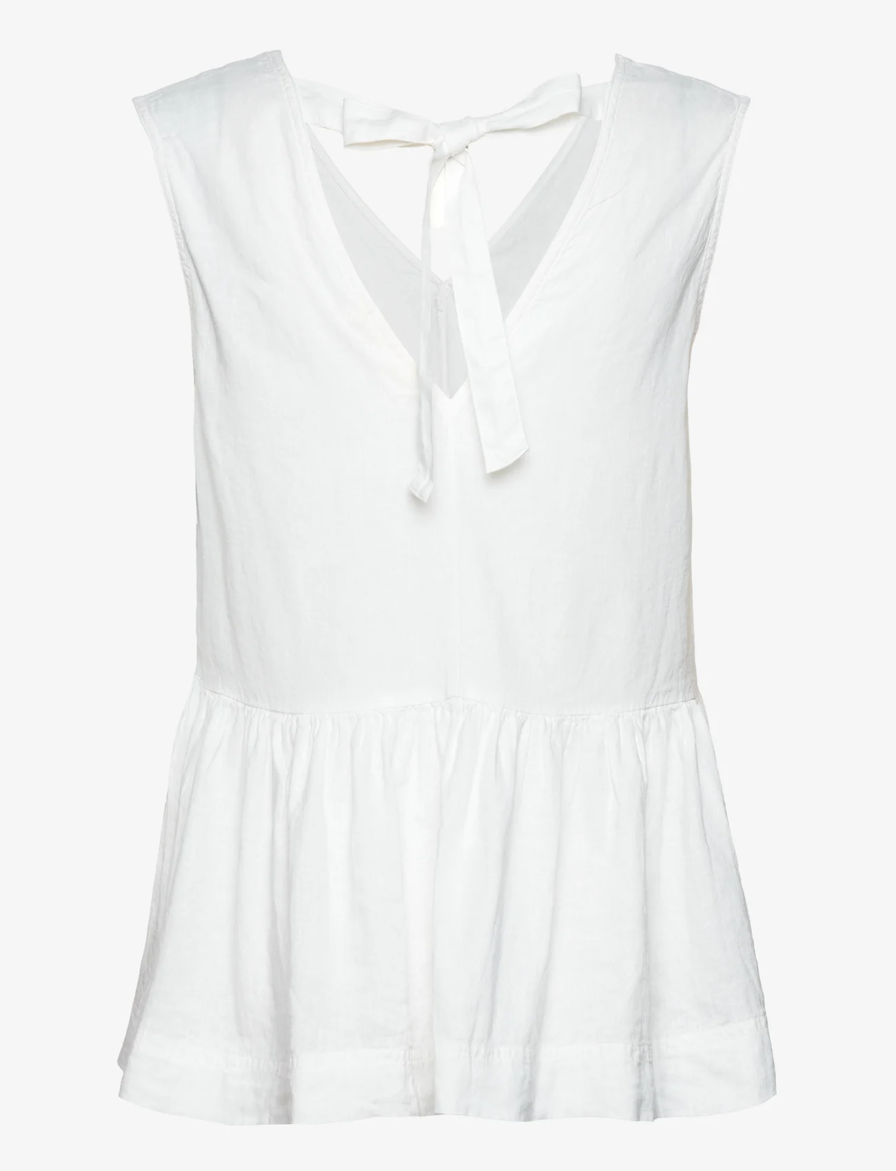InWear - OdetteIW Top - sleeveless blouses - pure white - 1