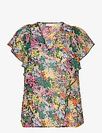 TangelaIW Top - WOW FLORAL