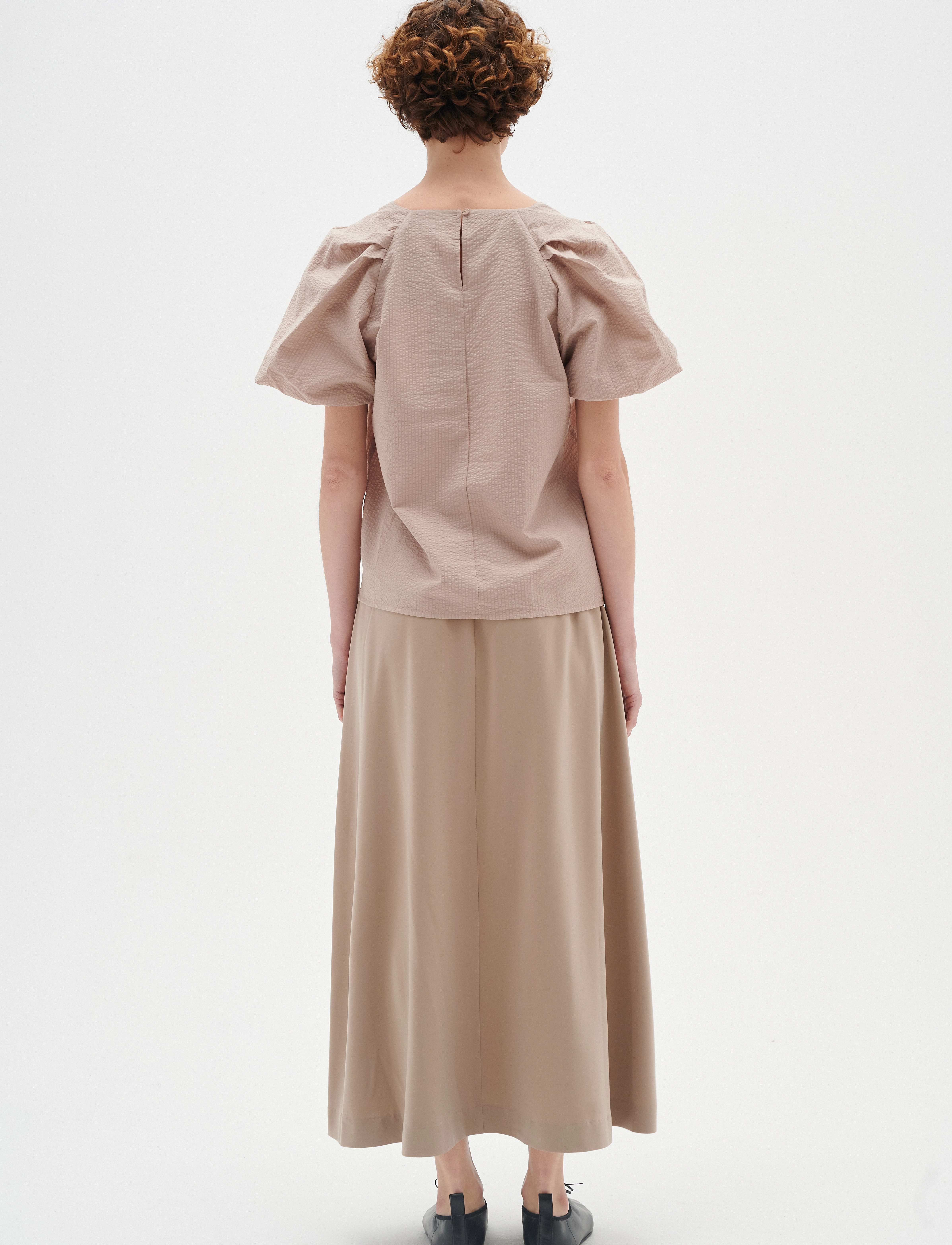 InWear - TaceyIW Top - short-sleeved blouses - mocha grey - 4