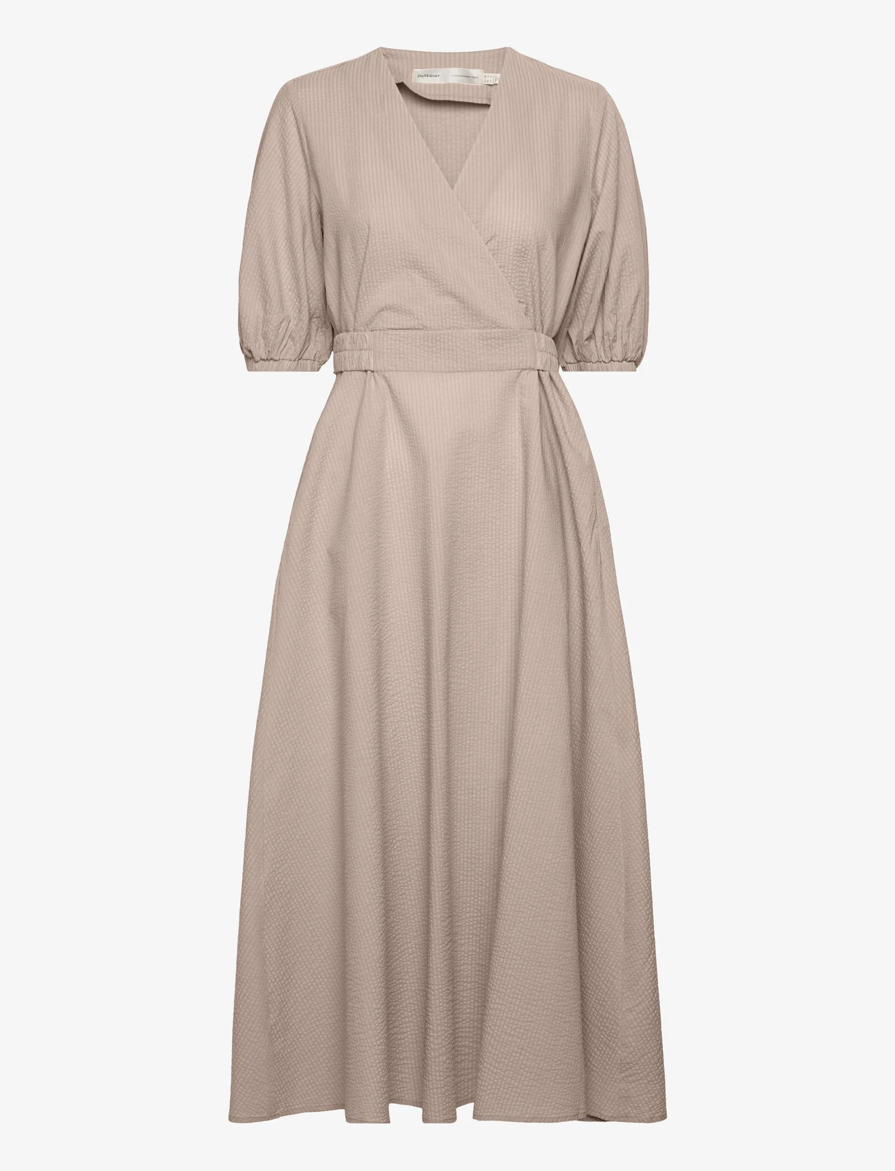 InWear - TaceyIW Dress - susiaučiamosios suknelės - mocha grey - 0