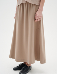 InWear - QuestIW Skirt - midi skirts - mocha grey - 4