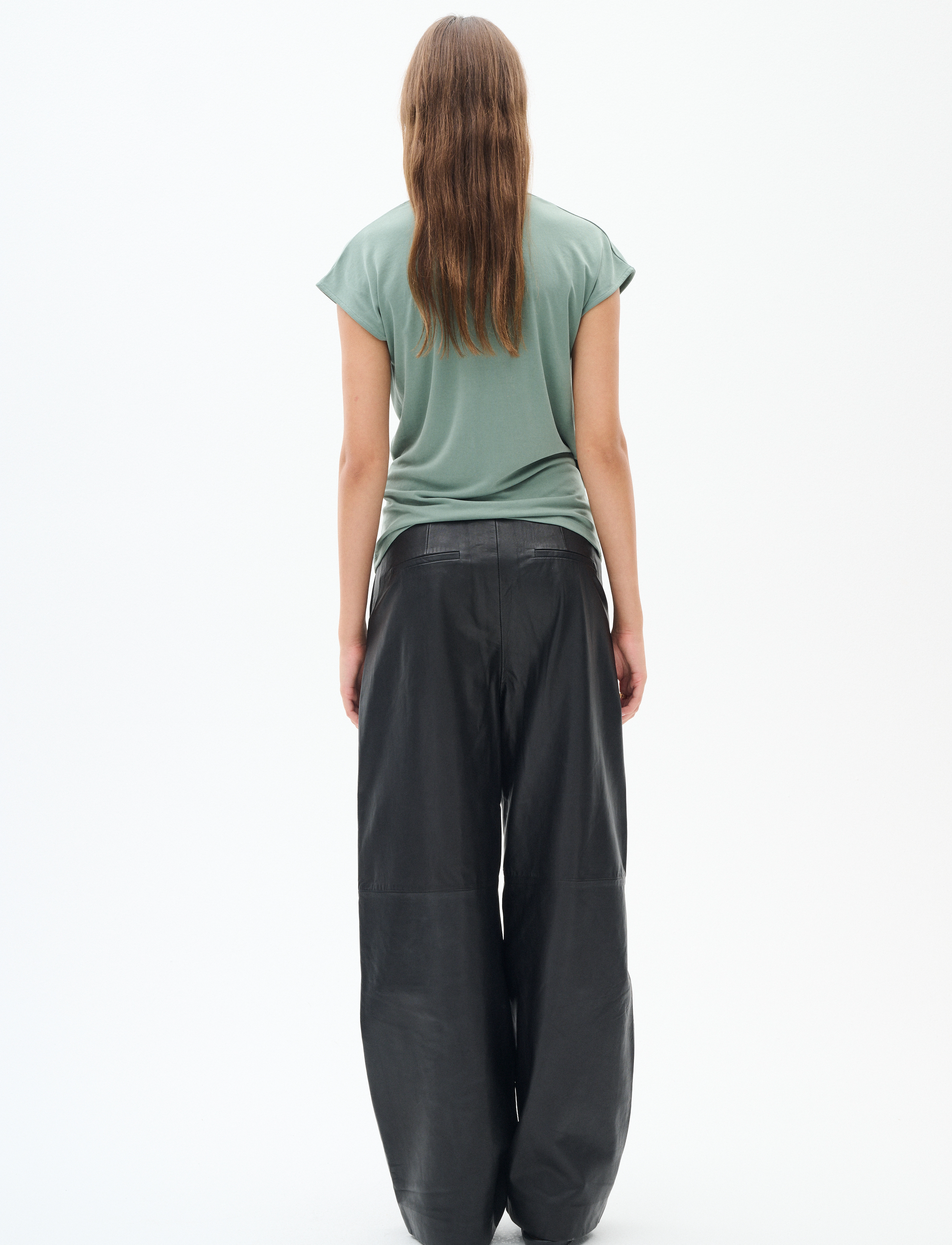 InWear - VeloraIW Top - sleeveless tops - agave green - 4