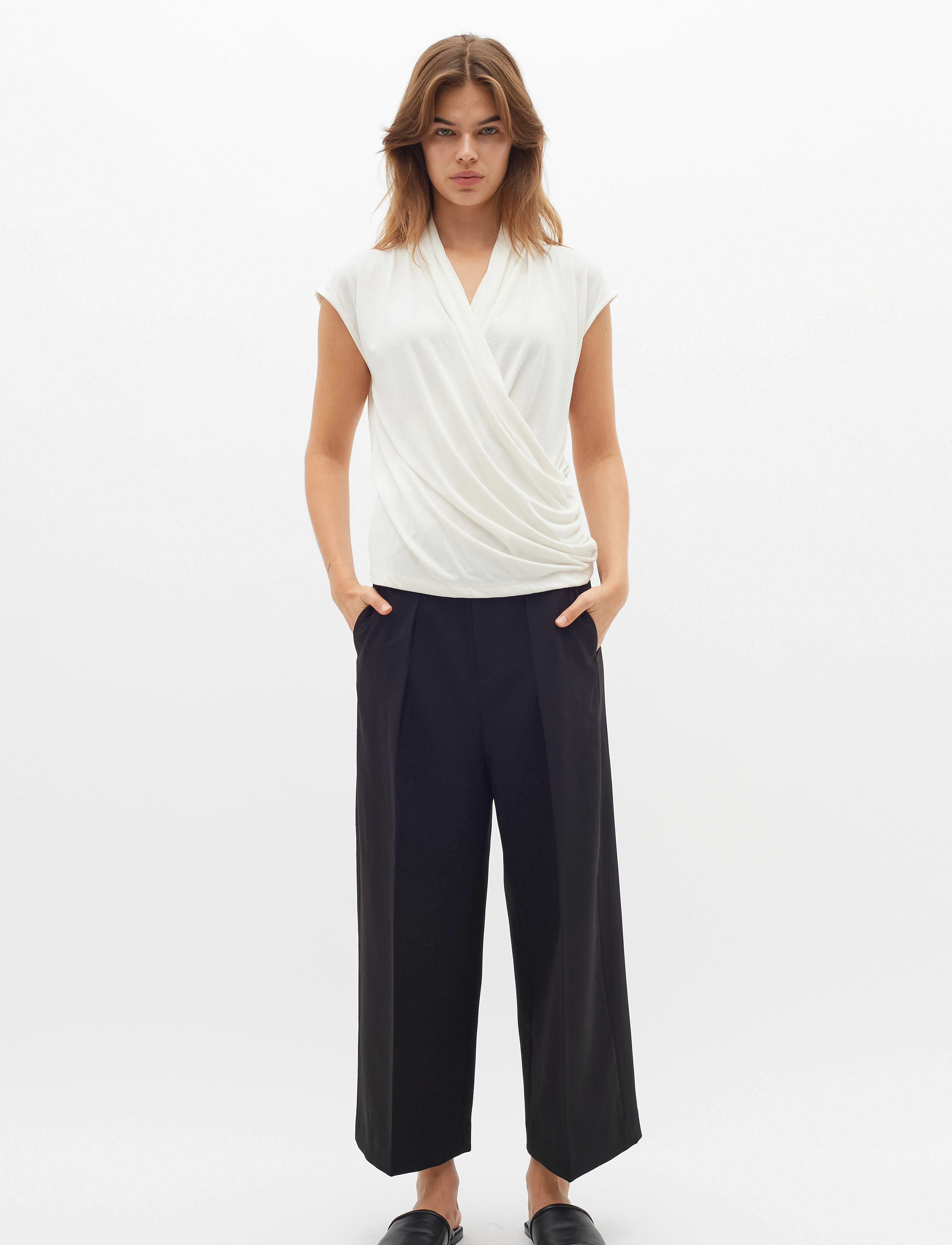 InWear - VeloraIW Top - Ärmellose tops - whisper white - 3