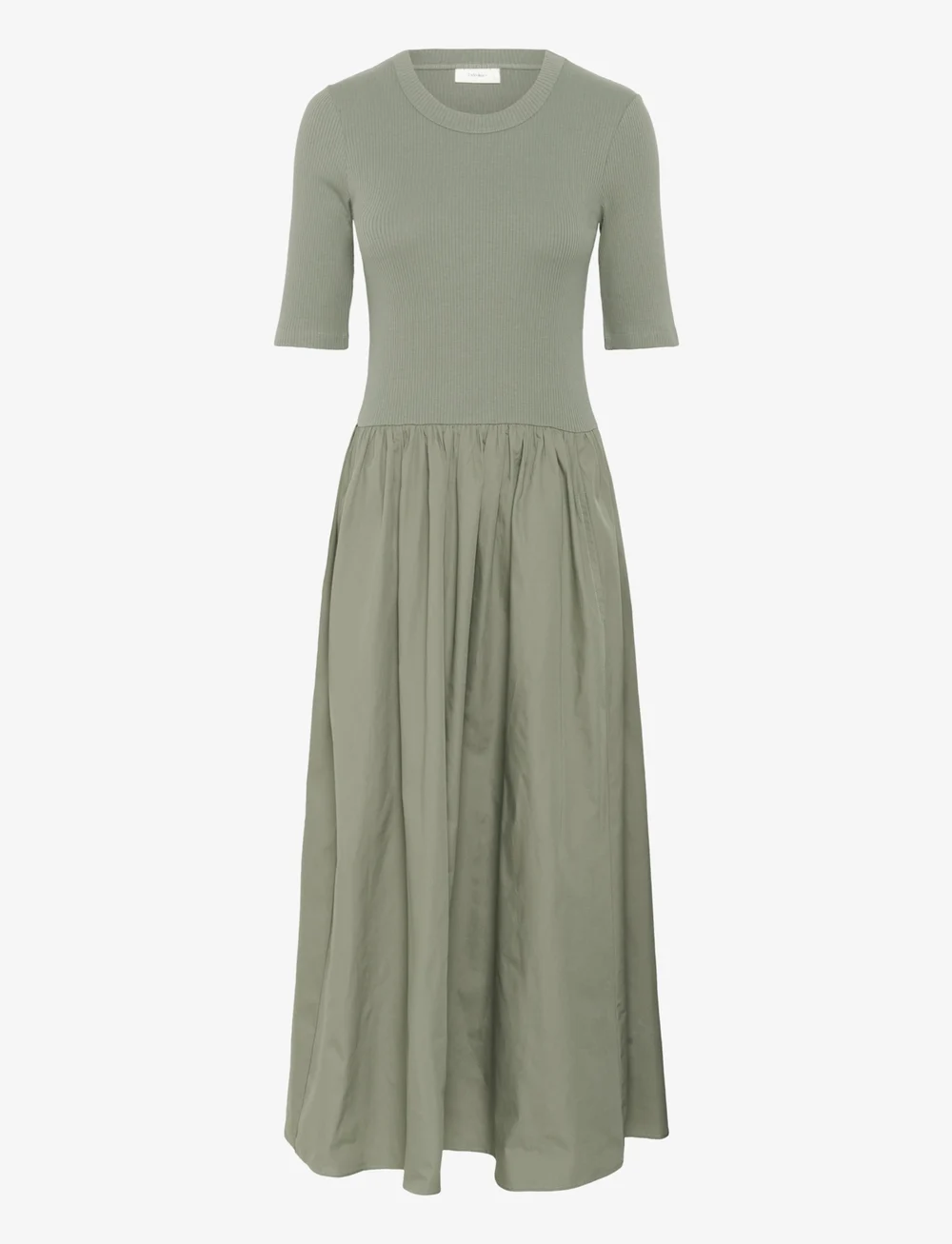 InWear - DagnamaIW SS Dress - summer dresses - agave green - 1