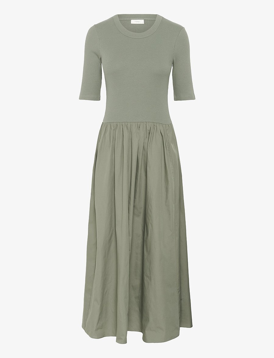 InWear - DagnamaIW SS Dress - sommerkjoler - agave green - 1