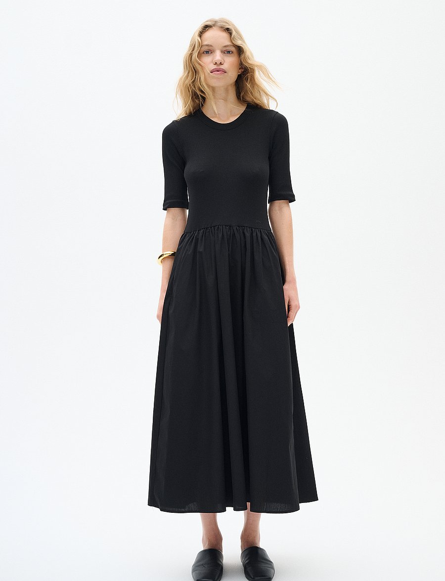 InWear - DagnamaIW SS Dress - sommarklänningar - black - 3
