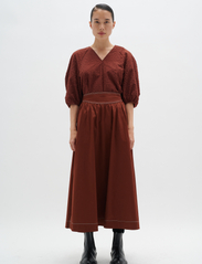 InWear - EdenaIW Top - short-sleeved blouses - cherry mahogany - 3