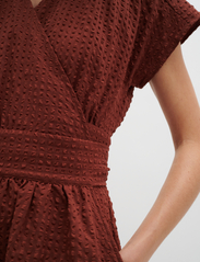 InWear - EdenaIW Wrap Dress - slå-om-kjoler - cherry mahogany - 5