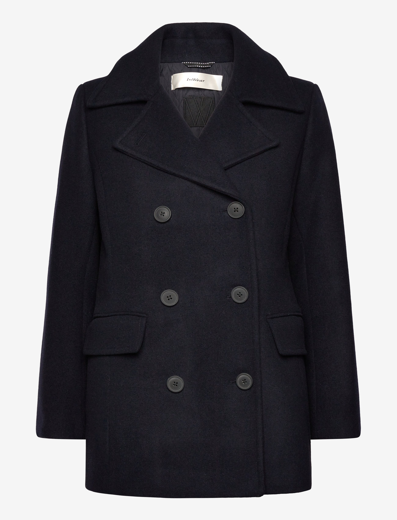 InWear - PerryIW Sailor Coat - wełniane kurtki - marine blue - 1