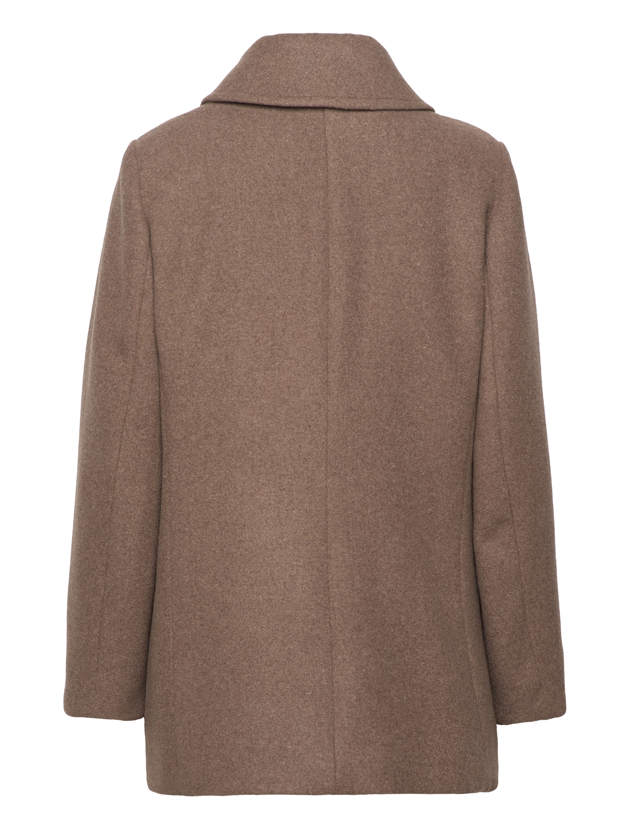 InWear - PerryIW Sailor Coat - overtøj - mocha grey melange - 2