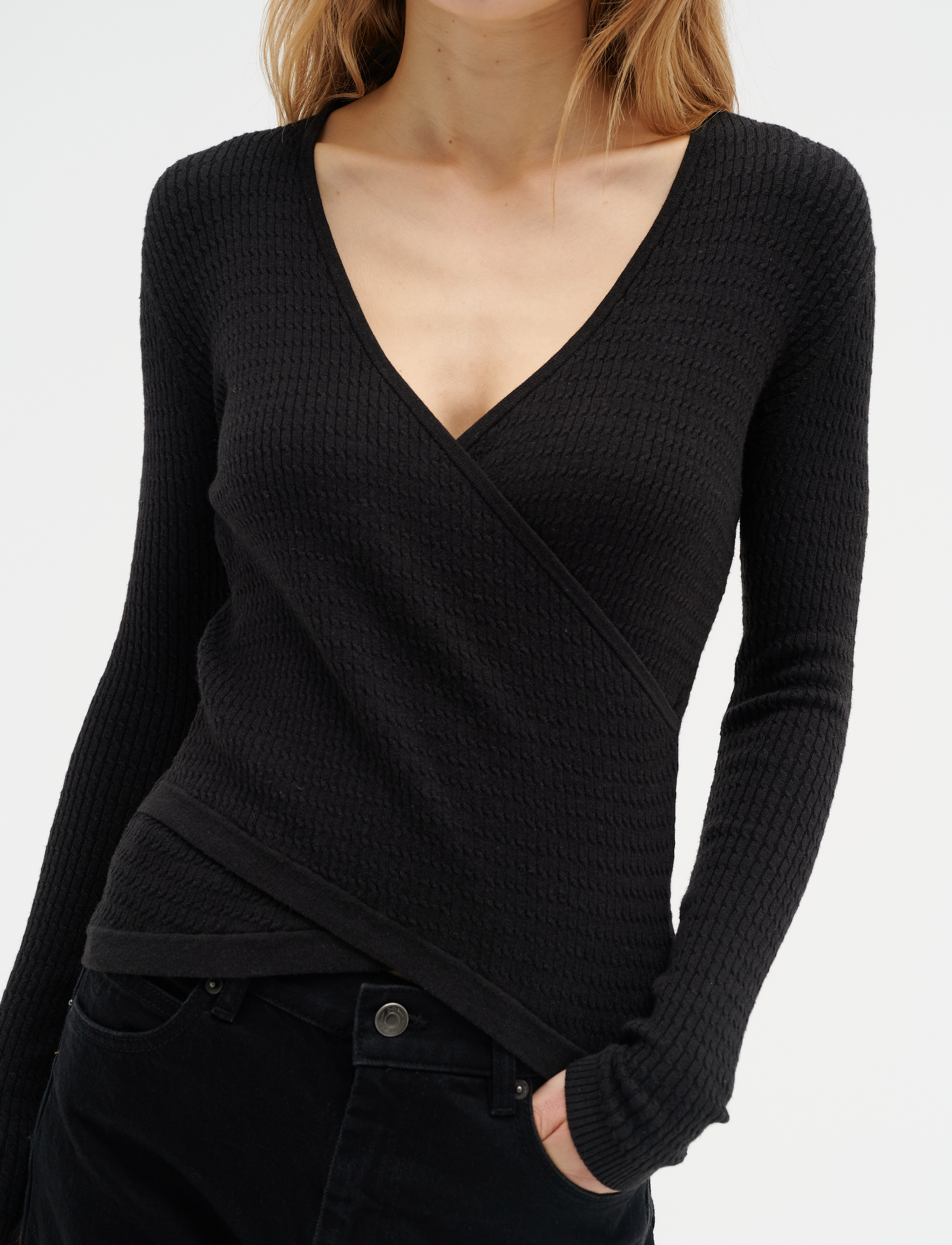 InWear - ImimiIW Wrap Pullover - black - 5