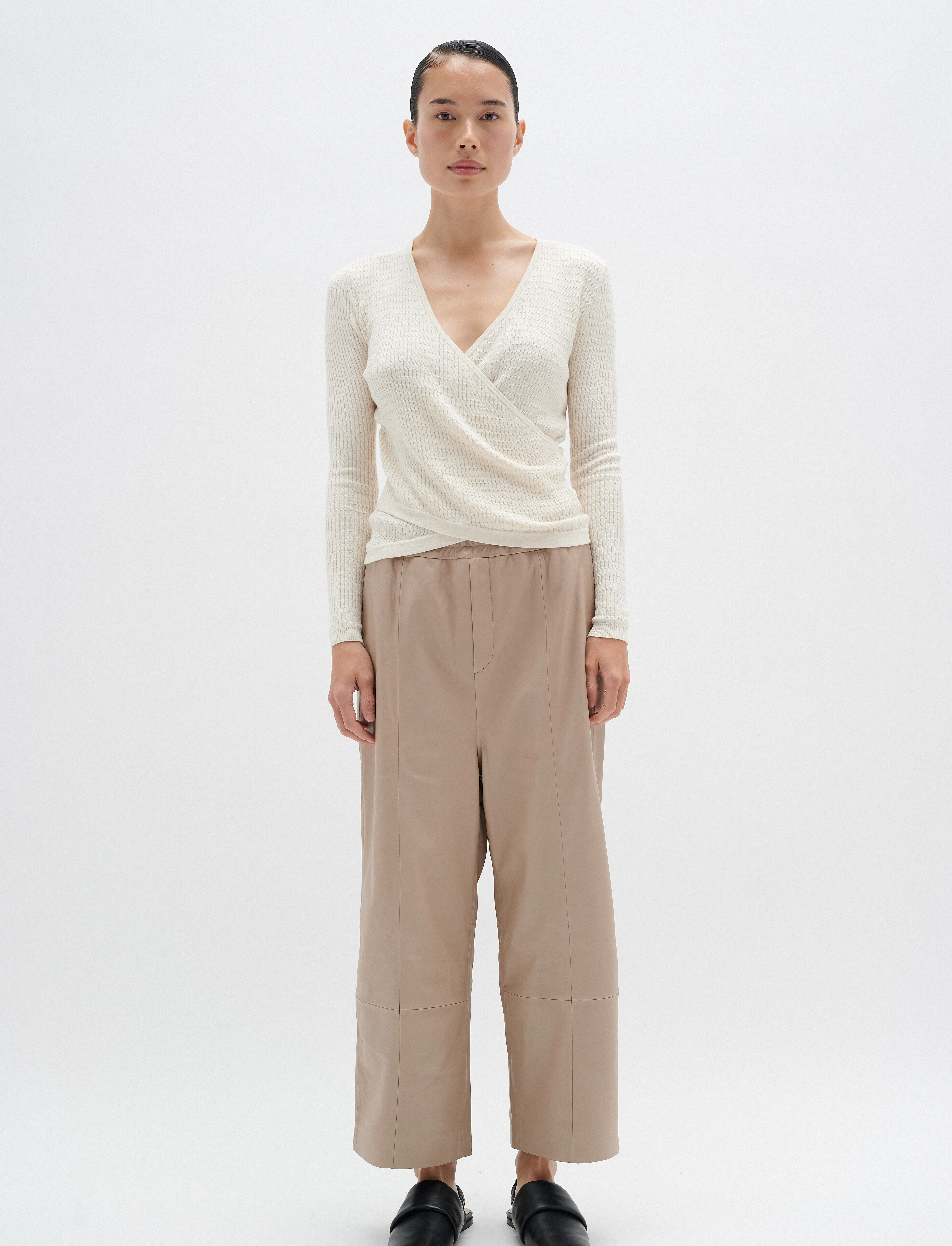 InWear - ImimiIW Wrap Pullover - vanilla - 3