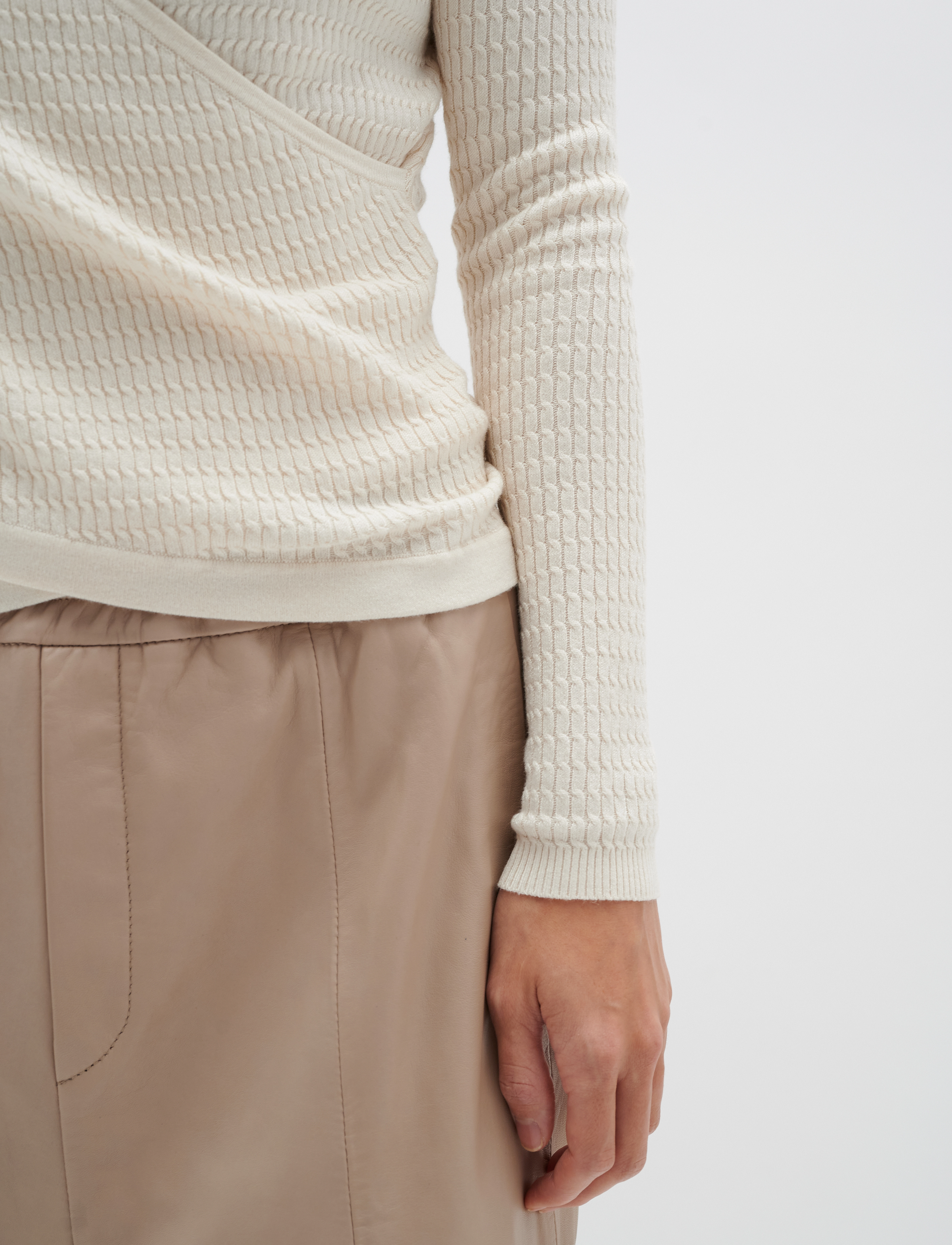 InWear - ImimiIW Wrap Pullover - vanilla - 5