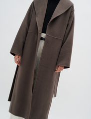 InWear - MillaIW Shawlcollar - winter coats - americano - 3