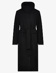 InWear - PerryIW Funnel Coat - winter jackets - black - 0