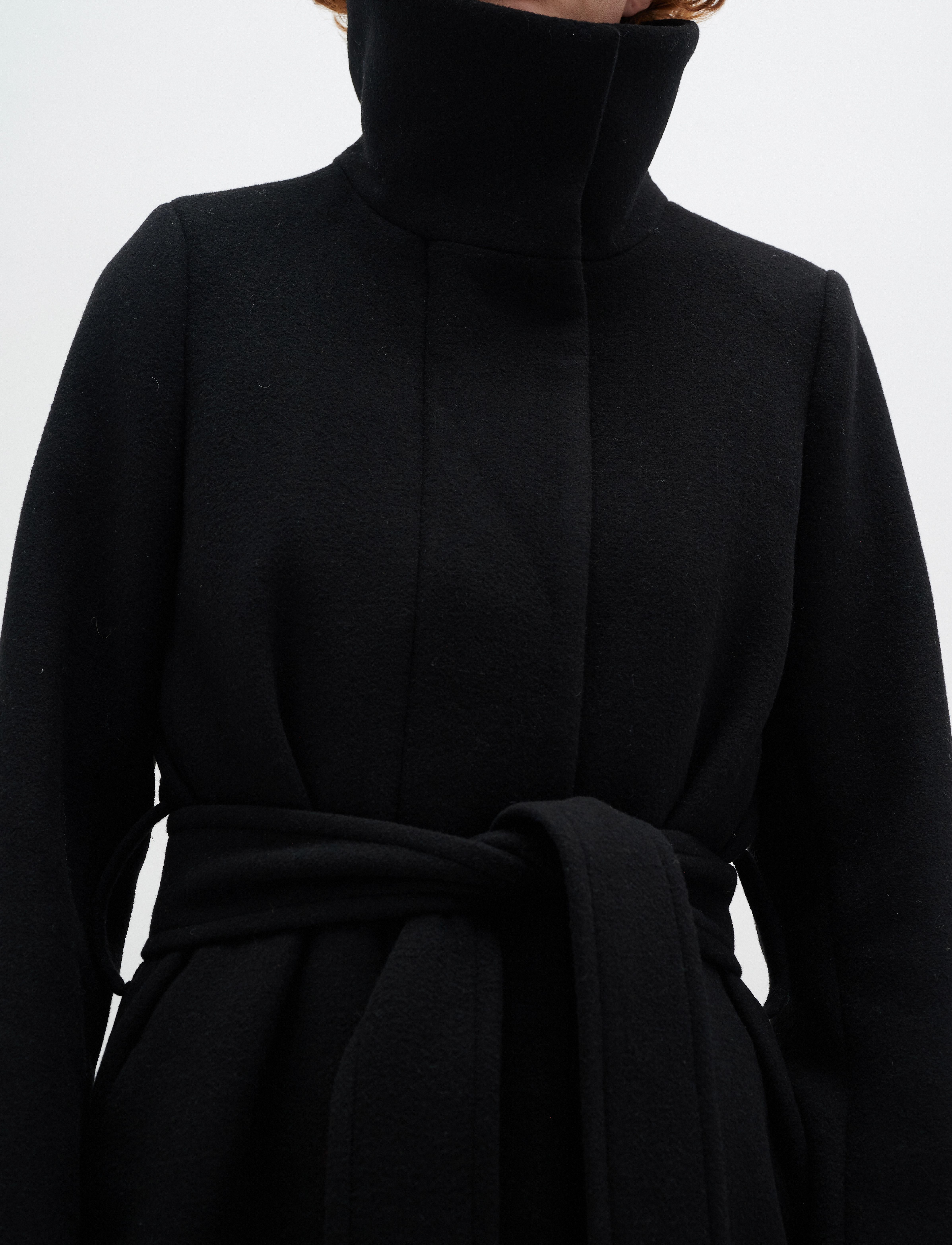 InWear - PerryIW Funnel Coat - black - 4