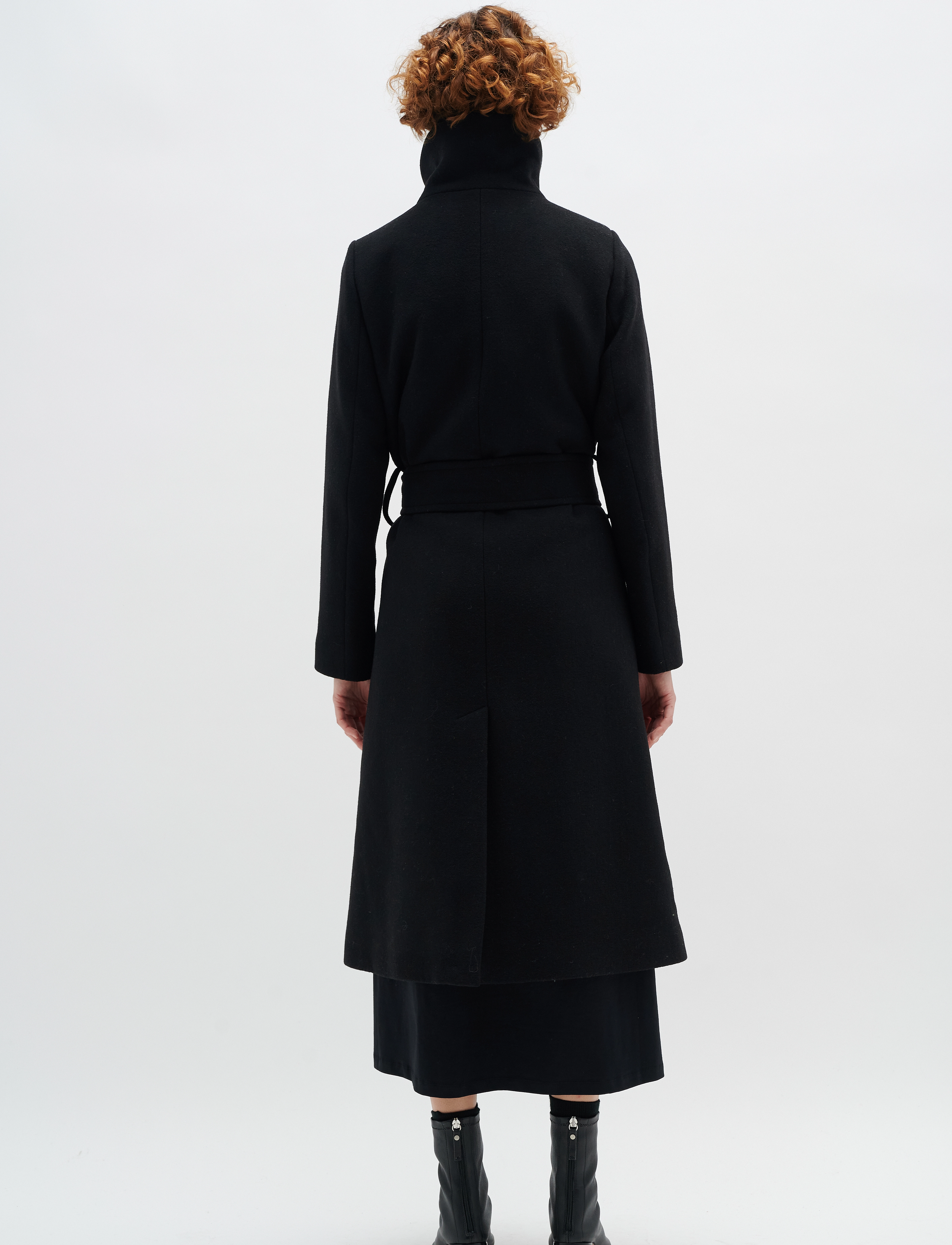 InWear - PerryIW Funnel Coat - black - 5