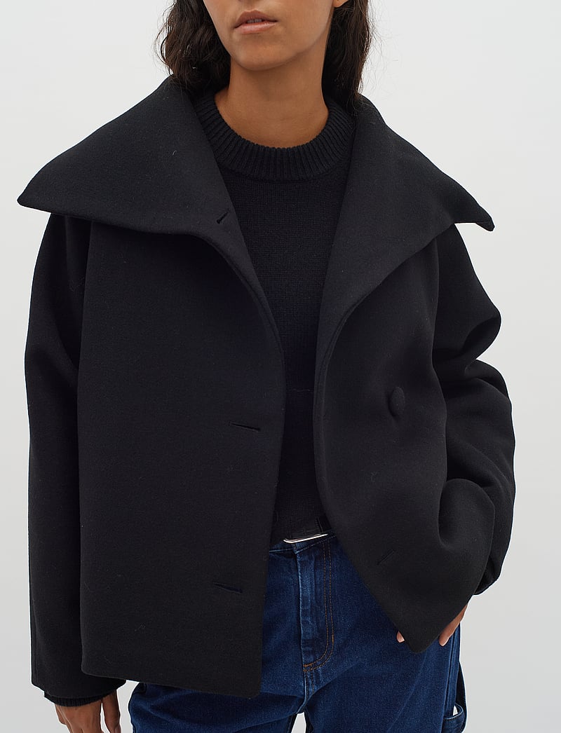 InWear - PerryIW Short Coat - wolljacken - black - 0