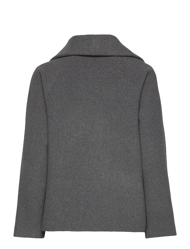 InWear - PerryIW Short Coat - uldjakker - granite melange - 3