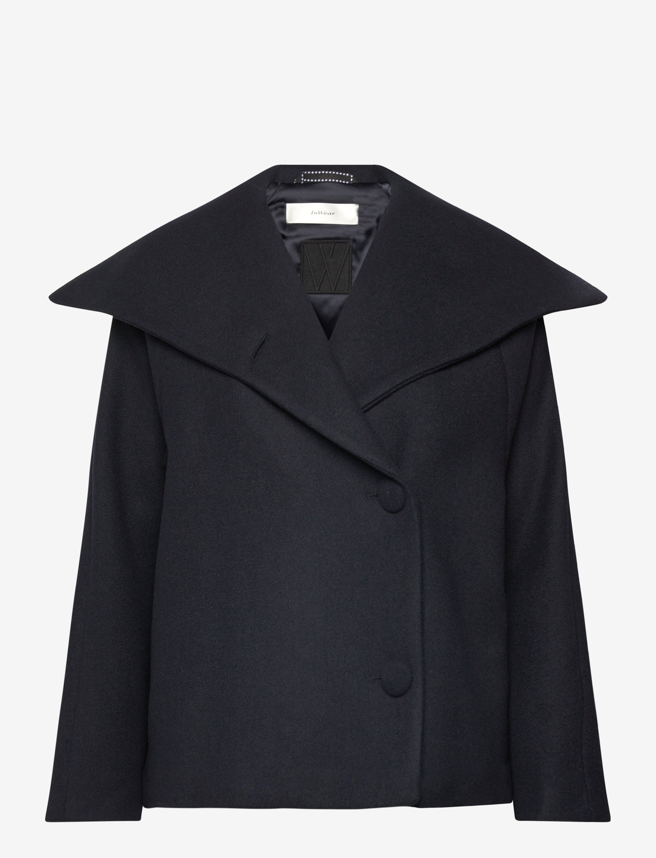InWear - PerryIW Short Coat - efterårsjakker - marine blue - 0