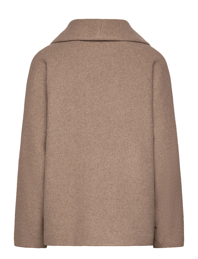 InWear - PerryIW Short Coat - wolljacken - sandy grey melange - 2