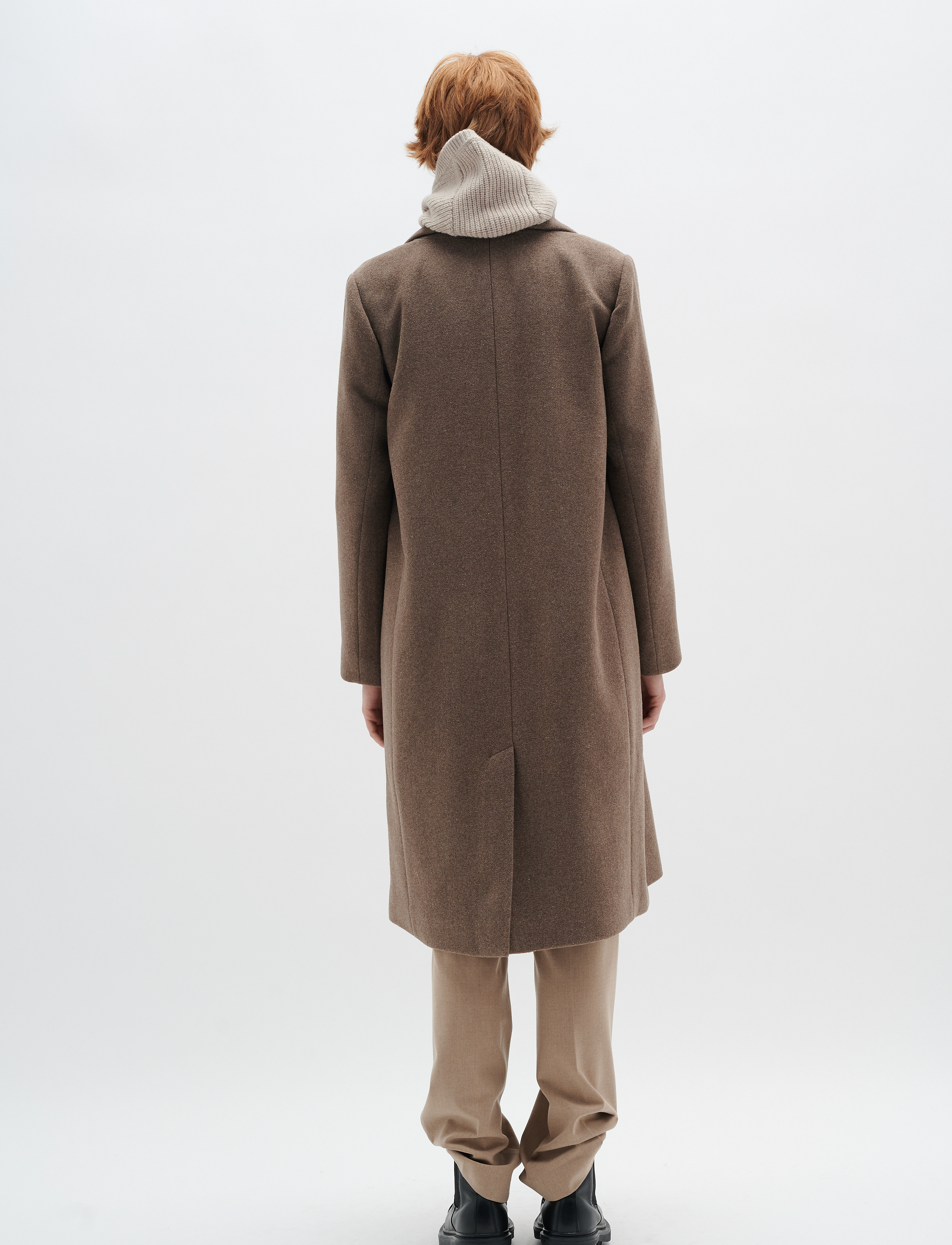InWear - PerryIW Classic Coat - mocha grey melange - 4