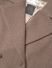 InWear - PerryIW Classic Coat - winter coats - mocha grey melange - 2