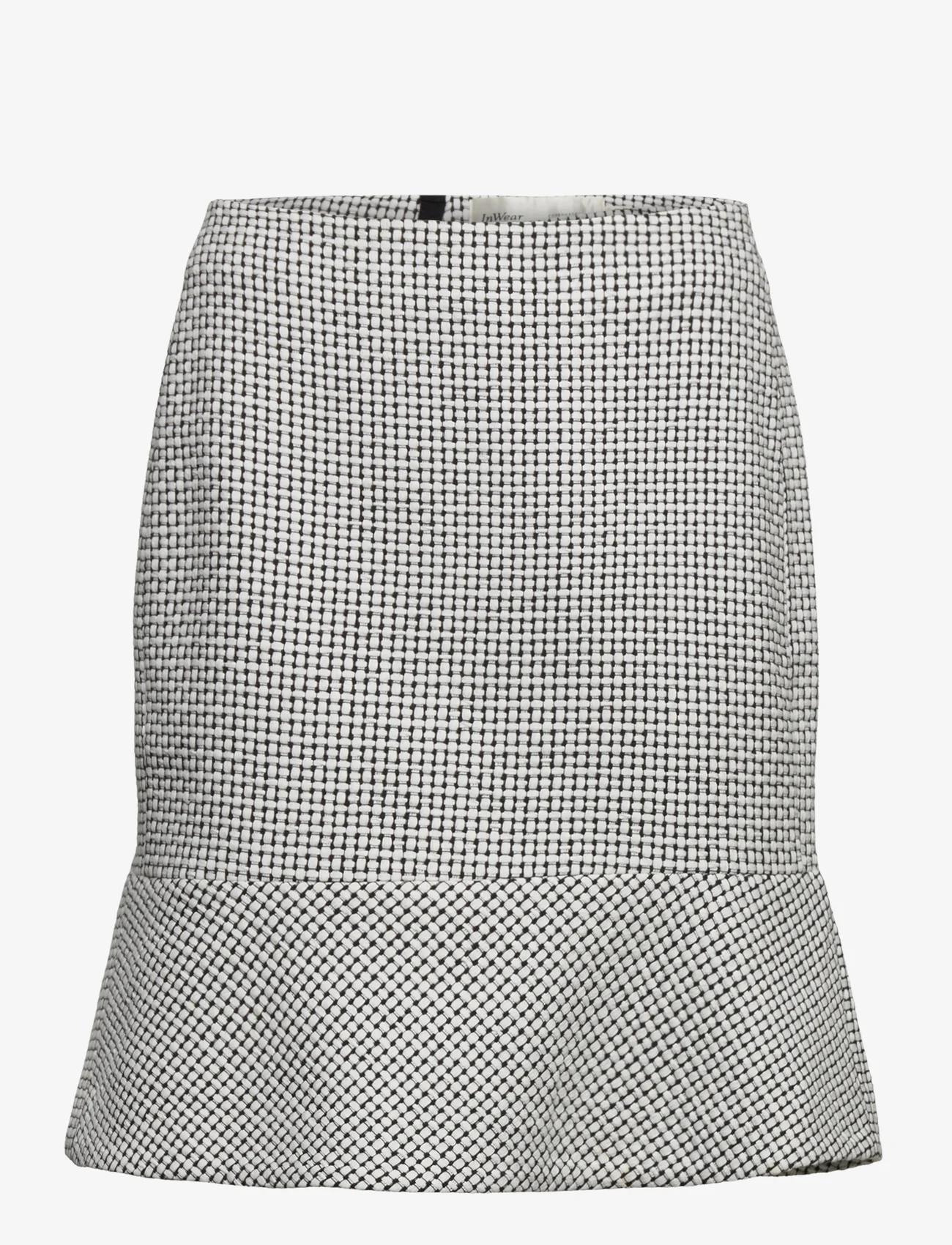 InWear - PerleneIW Skirt - korte nederdele - black / white - 0