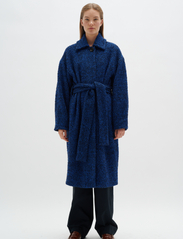 InWear - PhebaIW Coat - winter coats - black / blue - 2