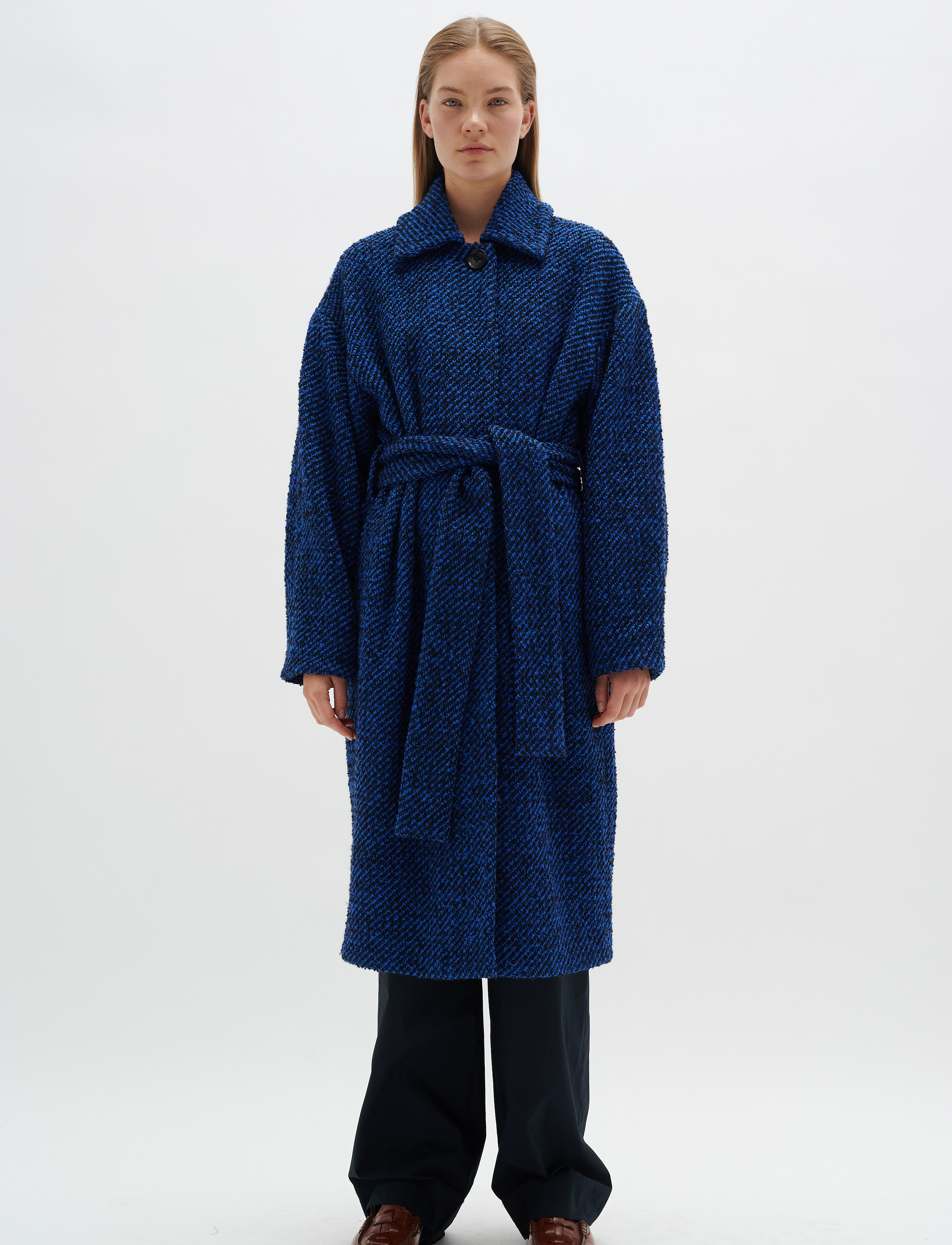 InWear - PhebaIW Coat - black / blue - 0